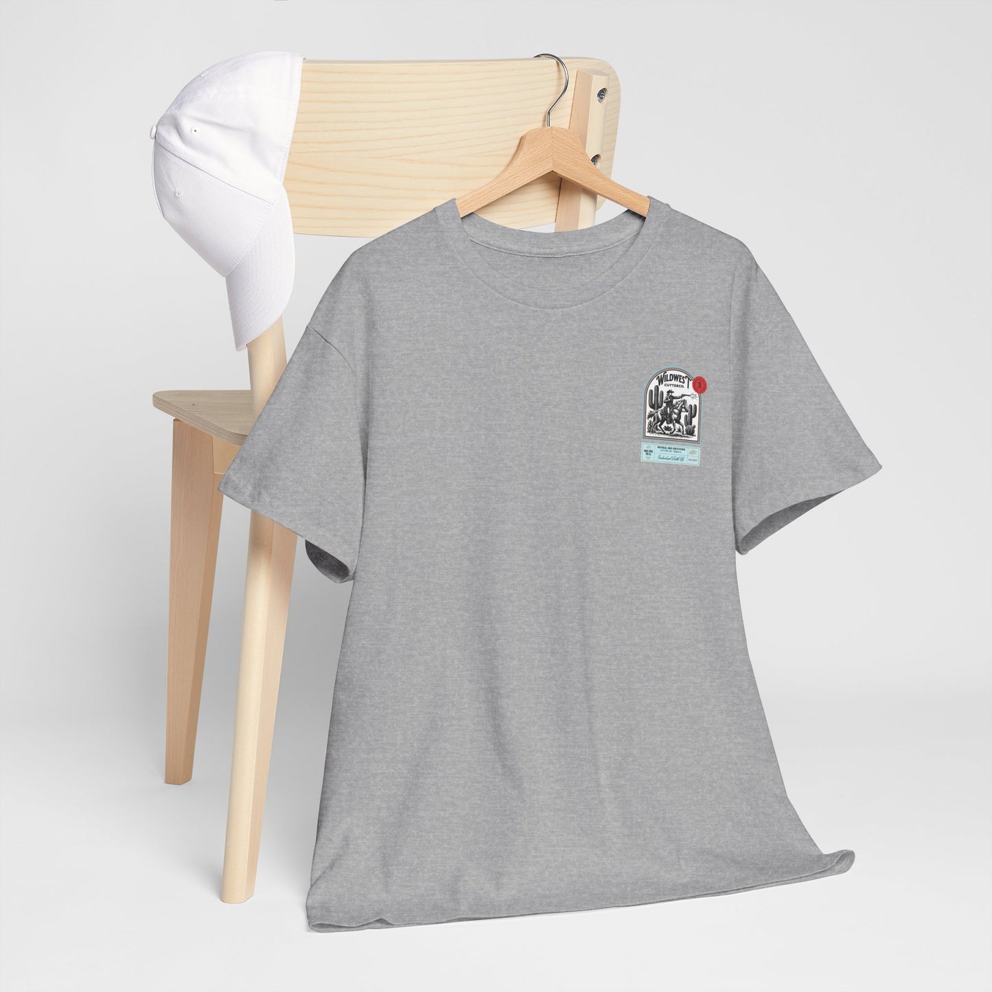 Western Tequila Graphic Tee, Unisex Cotton T-Shirt, Cowboy Style Shirt, Rodeo Apparel, Vintage Wild West Outfit, Casual Wear