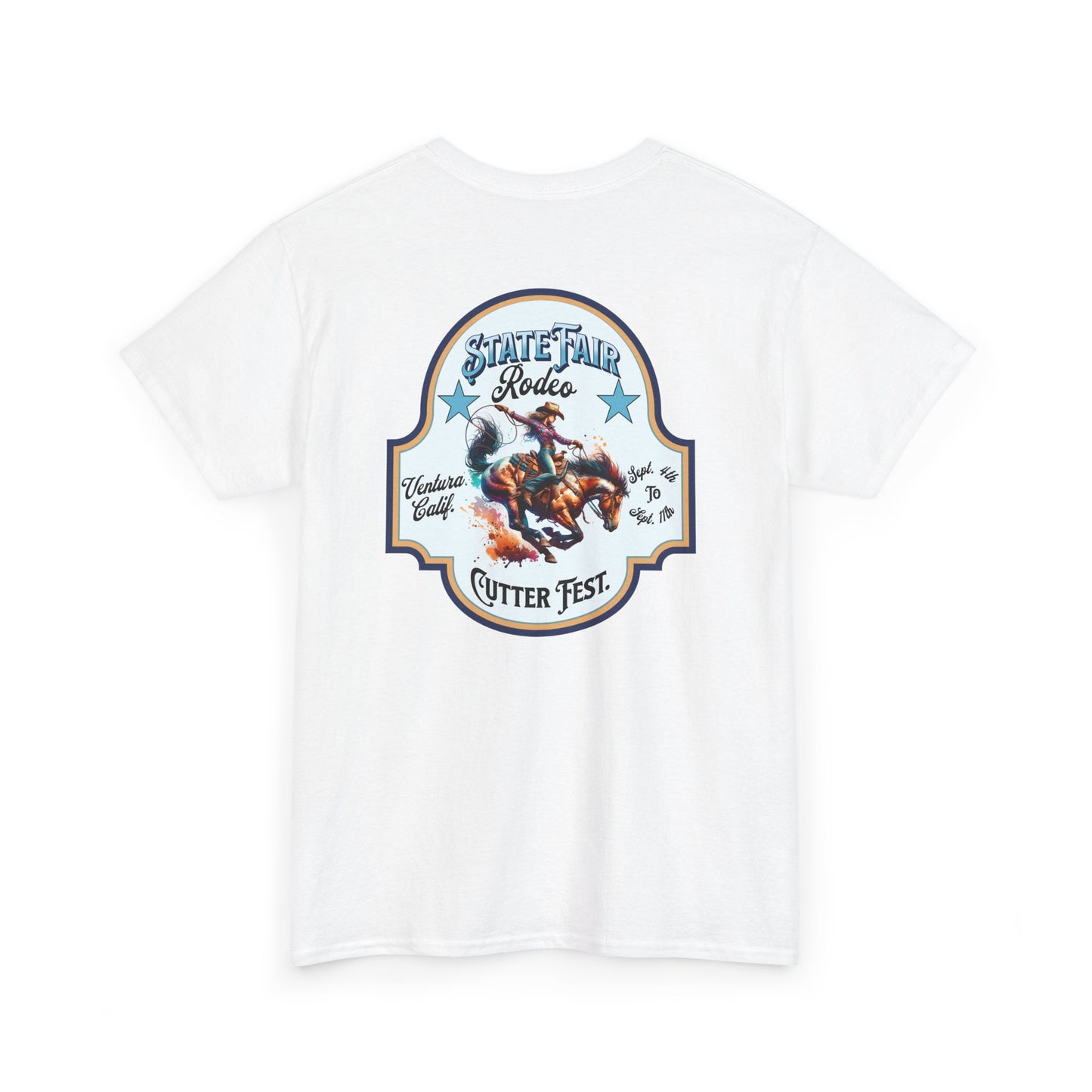 Western Graphic Tee, Unisex Cotton T-Shirt, Cowboy Style Shirt, Rodeo Apparel, Vintage Wild West Outfit, Casual Wear