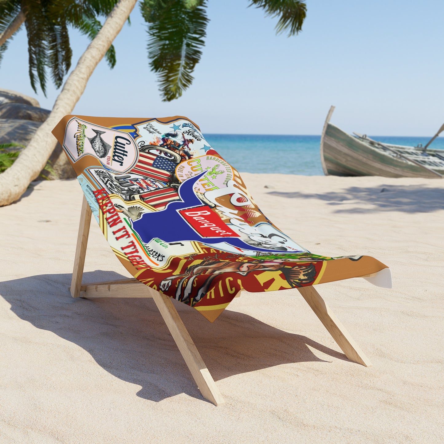 Logo beach towel