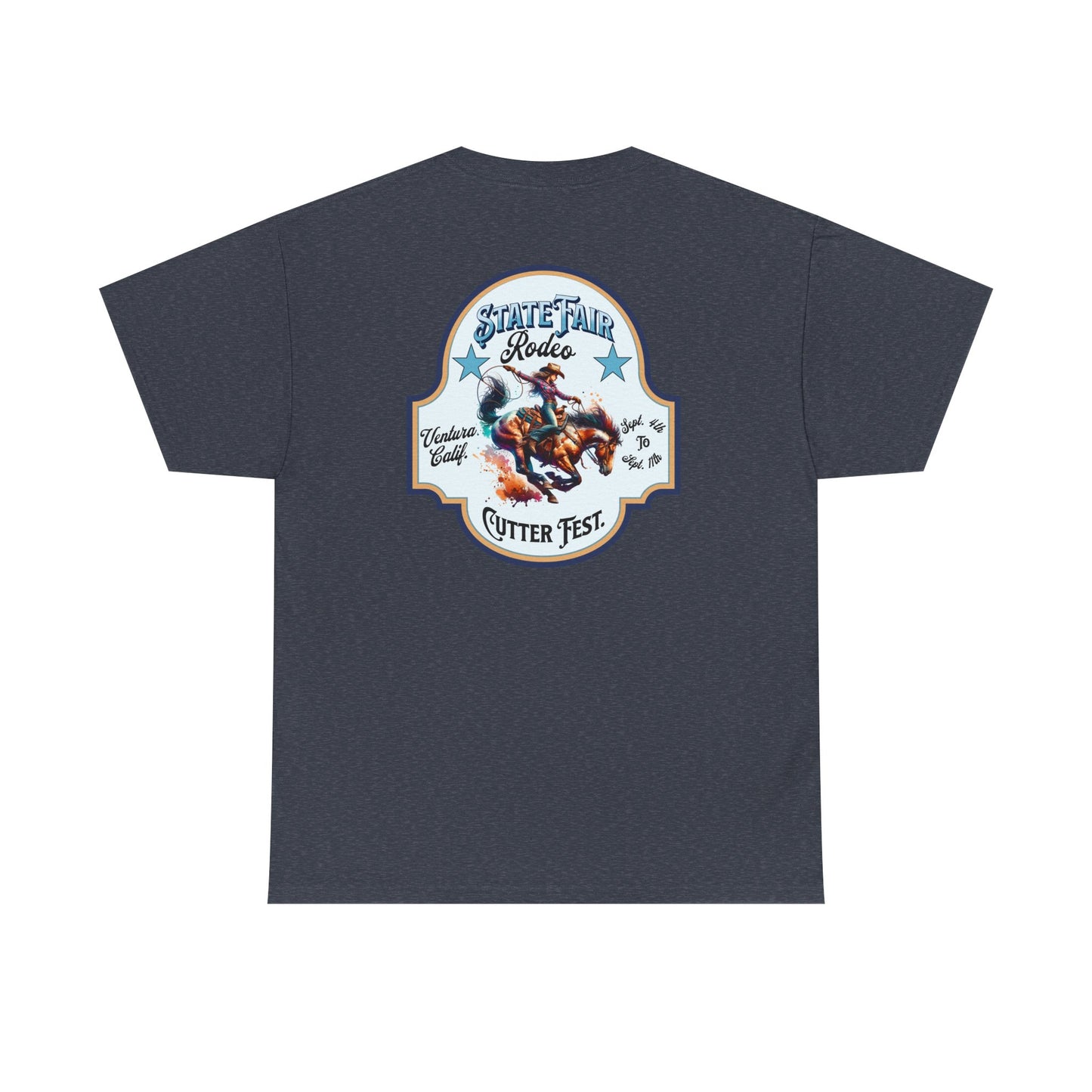 Western Graphic Tee, Unisex Cotton T-Shirt, Cowboy Style Shirt, Rodeo Apparel, Vintage Wild West Outfit, Casual Wear