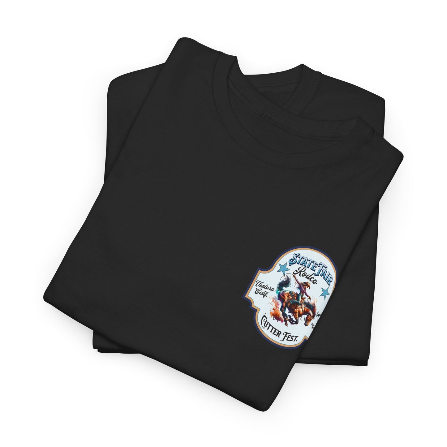 Western Graphic Tee, Unisex Cotton T-Shirt, Cowboy Style Shirt, Rodeo Apparel, Vintage Wild West Outfit, Casual Wear