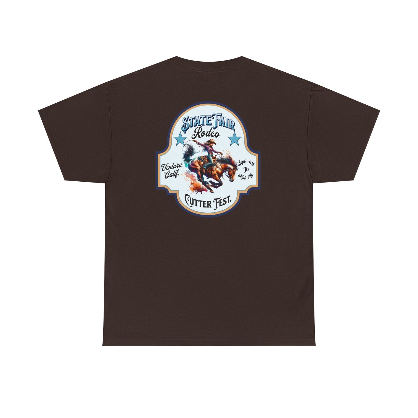 Western Graphic Tee, Unisex Cotton T-Shirt, Cowboy Style Shirt, Rodeo Apparel, Vintage Wild West Outfit, Casual Wear