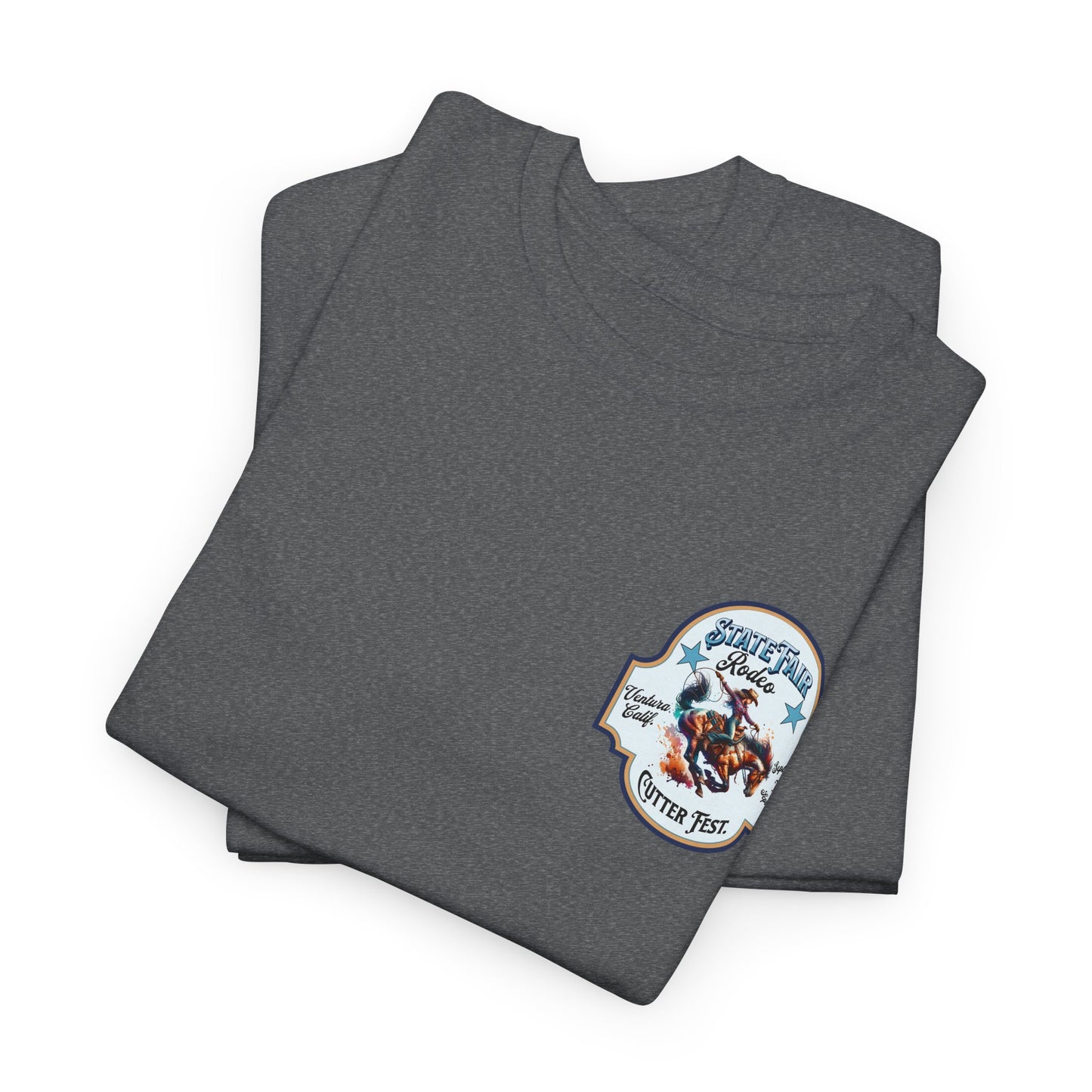 Western Graphic Tee, Unisex Cotton T-Shirt, Cowboy Style Shirt, Rodeo Apparel, Vintage Wild West Outfit, Casual Wear