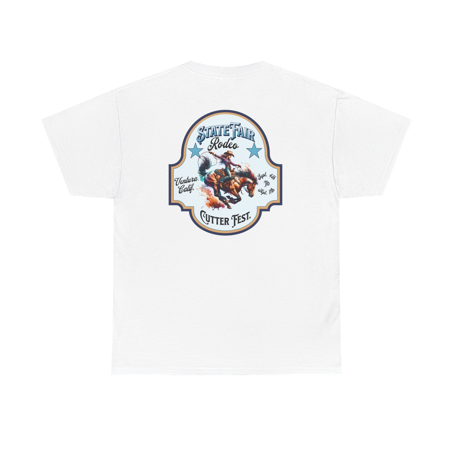 Western Graphic Tee, Unisex Cotton T-Shirt, Cowboy Style Shirt, Rodeo Apparel, Vintage Wild West Outfit, Casual Wear