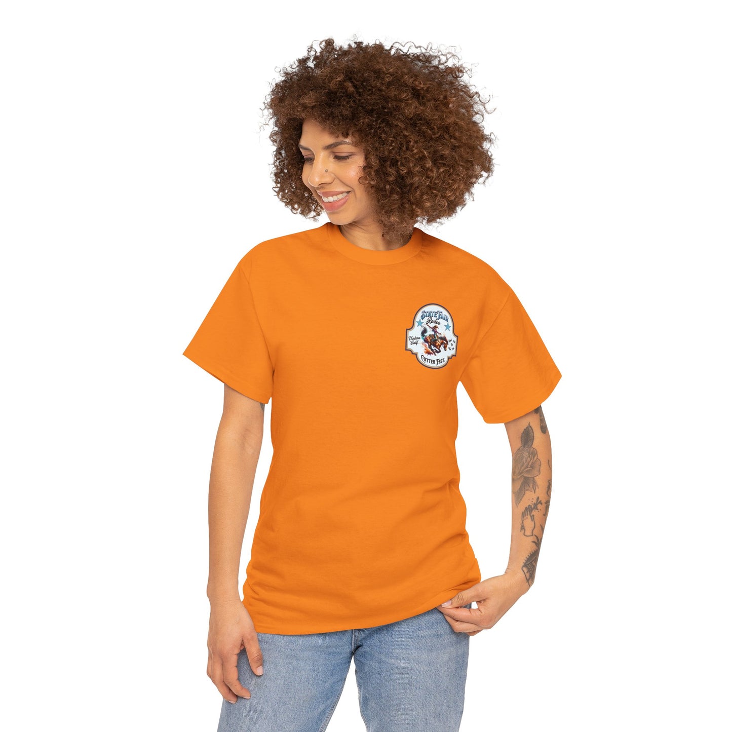 Western Graphic Tee, Unisex Cotton T-Shirt, Cowboy Style Shirt, Rodeo Apparel, Vintage Wild West Outfit, Casual Wear