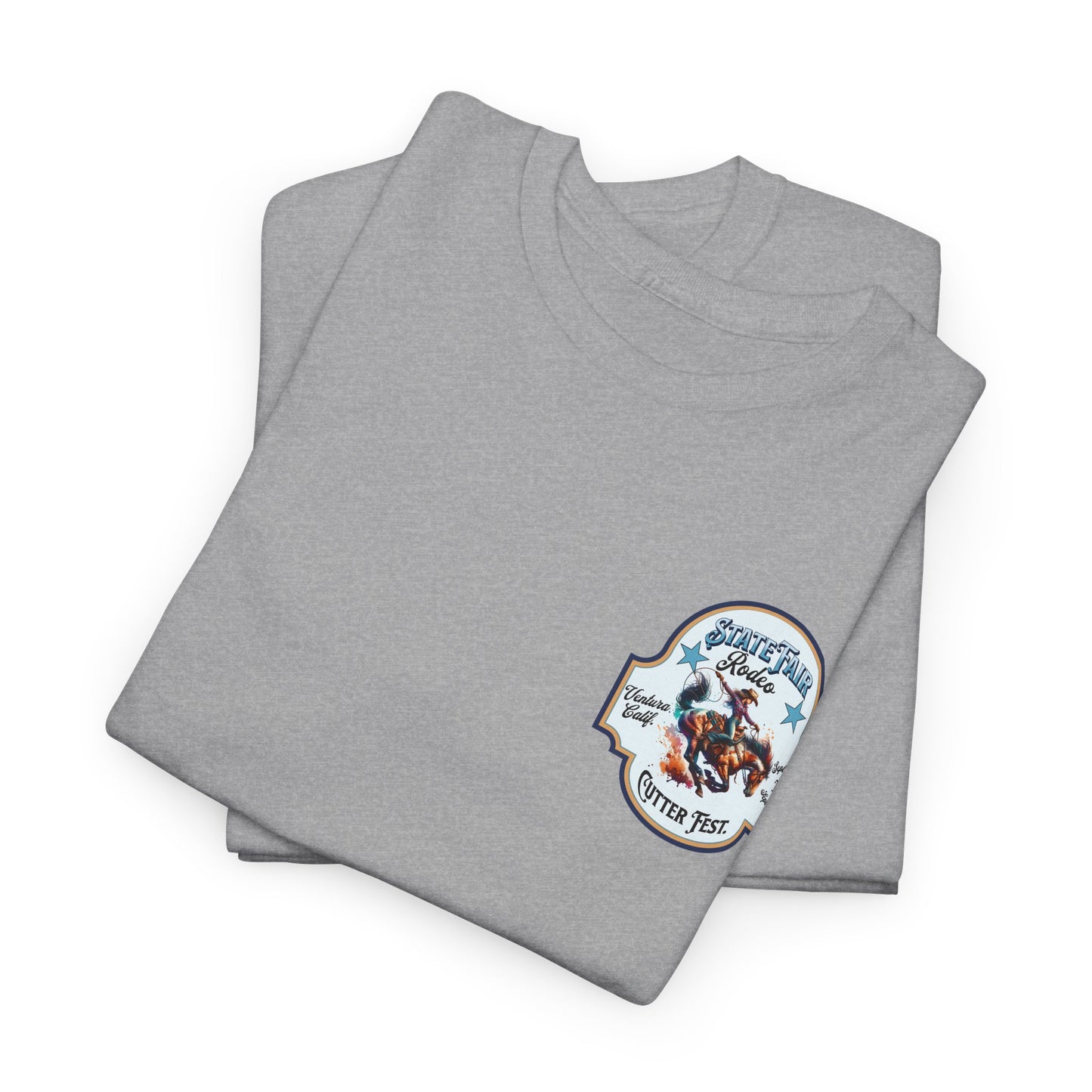 Western Graphic Tee, Unisex Cotton T-Shirt, Cowboy Style Shirt, Rodeo Apparel, Vintage Wild West Outfit, Casual Wear