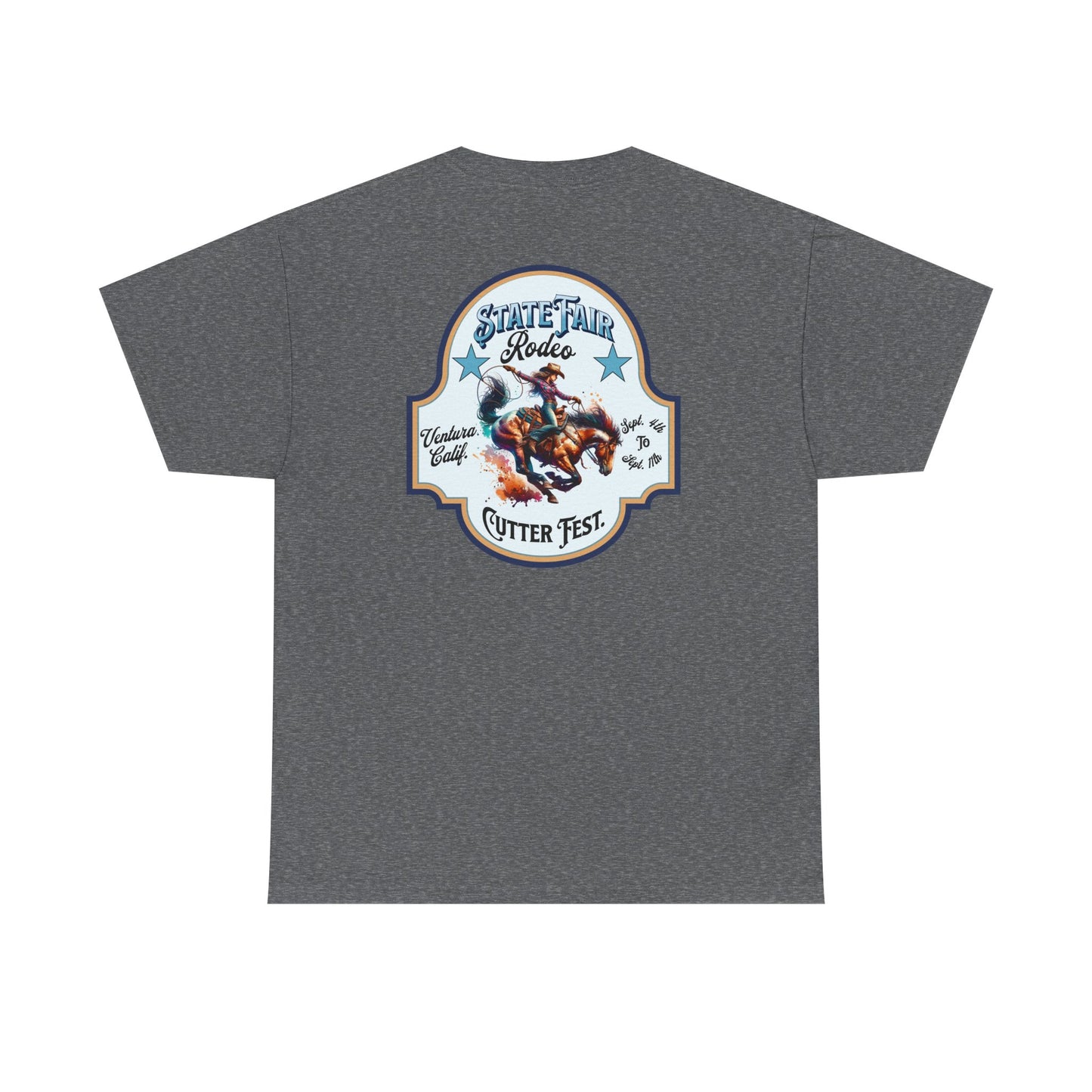 Western Graphic Tee, Unisex Cotton T-Shirt, Cowboy Style Shirt, Rodeo Apparel, Vintage Wild West Outfit, Casual Wear