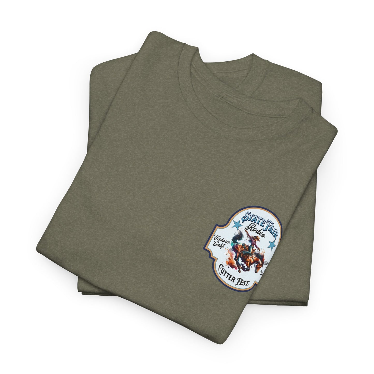 Western Graphic Tee, Unisex Cotton T-Shirt, Cowboy Style Shirt, Rodeo Apparel, Vintage Wild West Outfit, Casual Wear