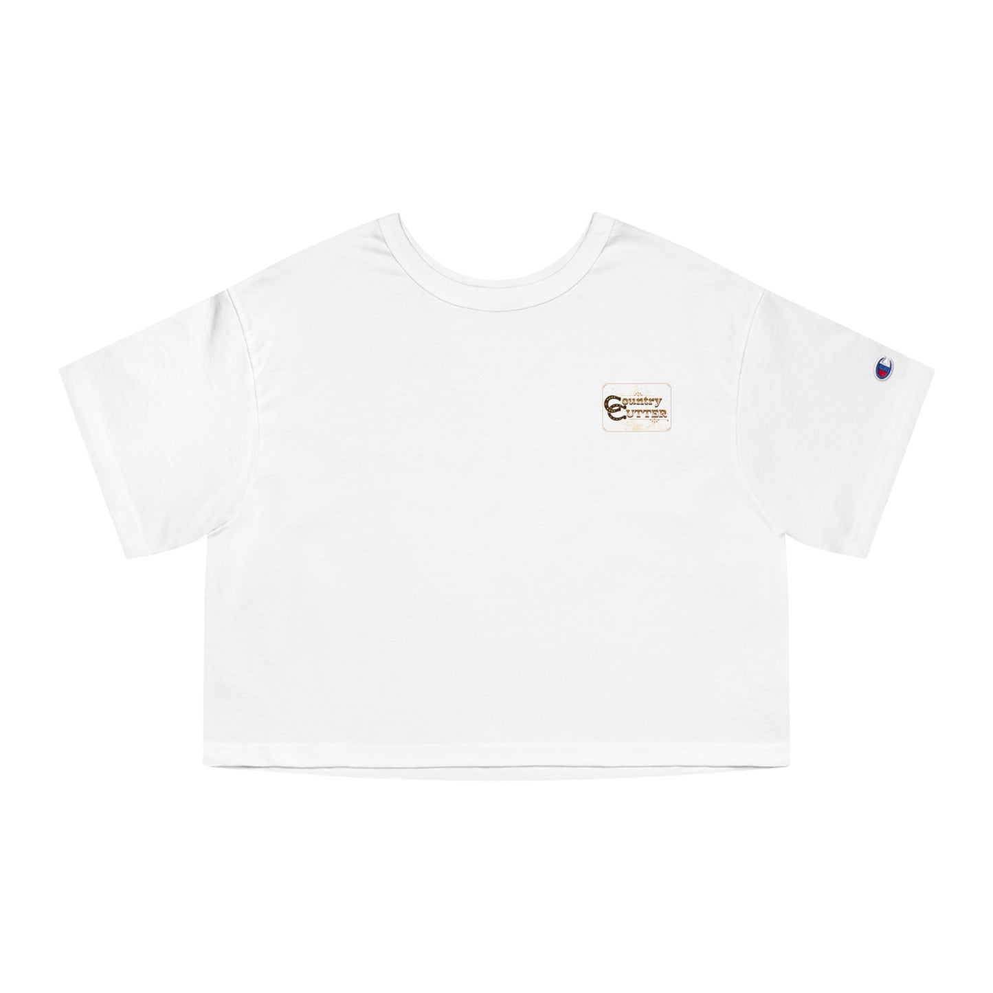 Cropped (CHAMPION BRAND) T-Shirt - Sun Up and Sun Down Dancing Boots - Women's Apparel