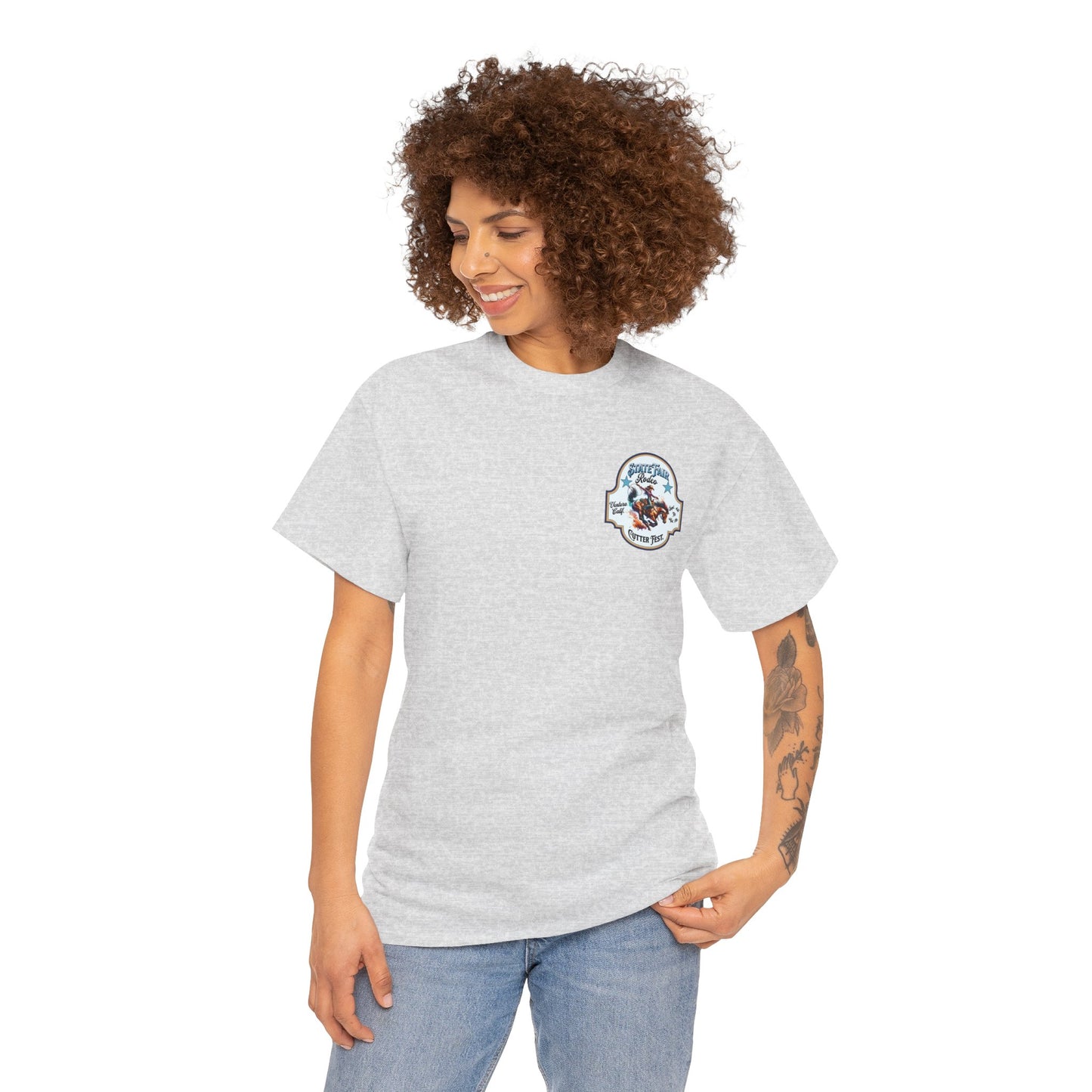 Western Graphic Tee, Unisex Cotton T-Shirt, Cowboy Style Shirt, Rodeo Apparel, Vintage Wild West Outfit, Casual Wear