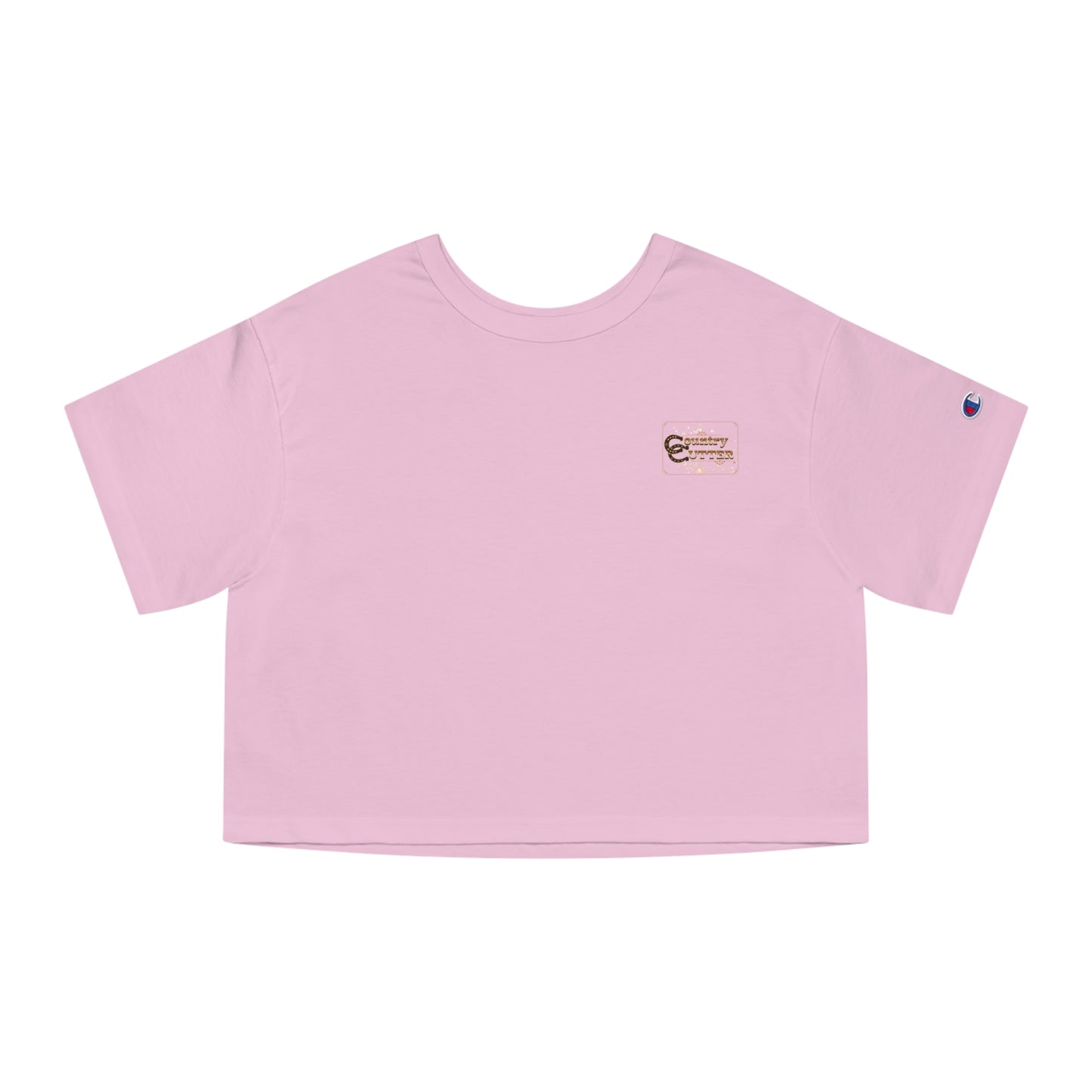 Cropped (CHAMPION BRAND) T-Shirt - Sun Up and Sun Down Dancing Boots - Women's Apparel