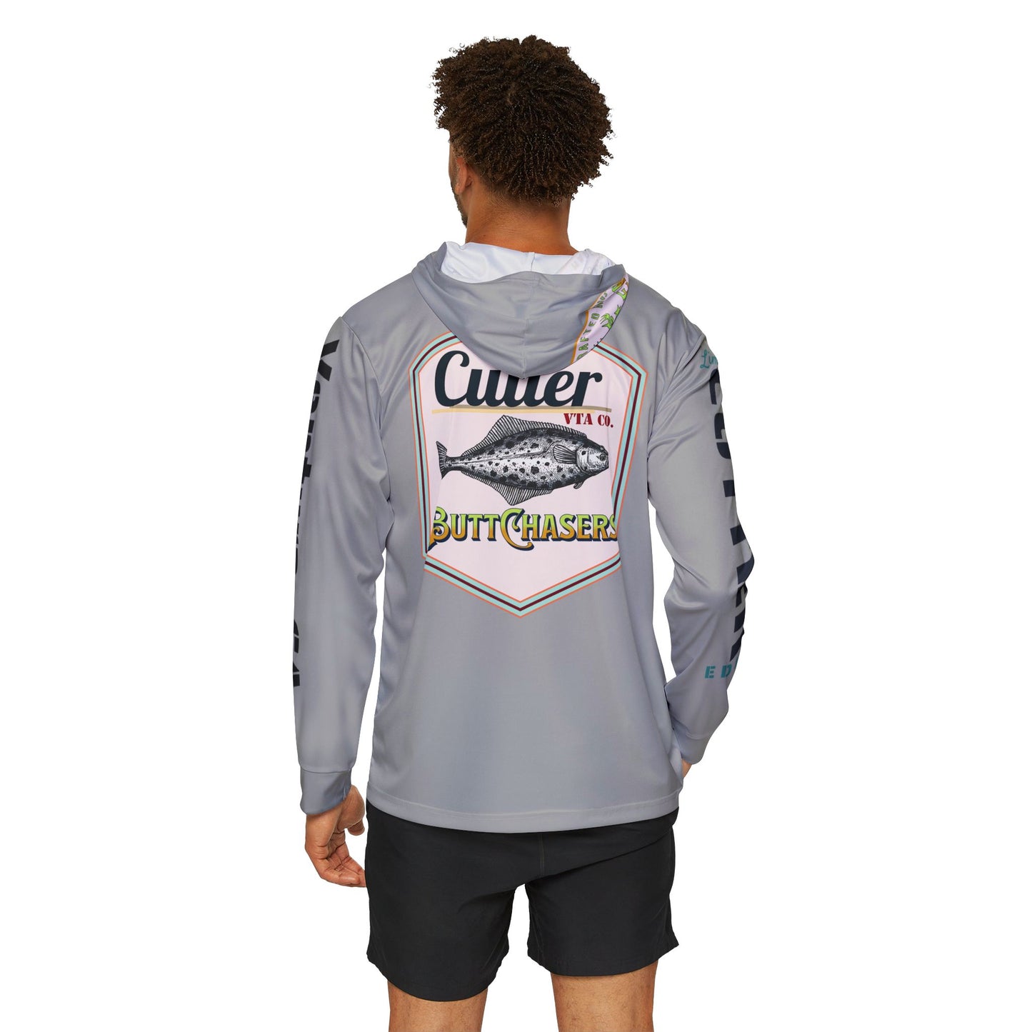 LIMITED EDITION Outdoor Men's Sports Warmup Hoodie - Fishing Design, Perfect for Active Lifestyle