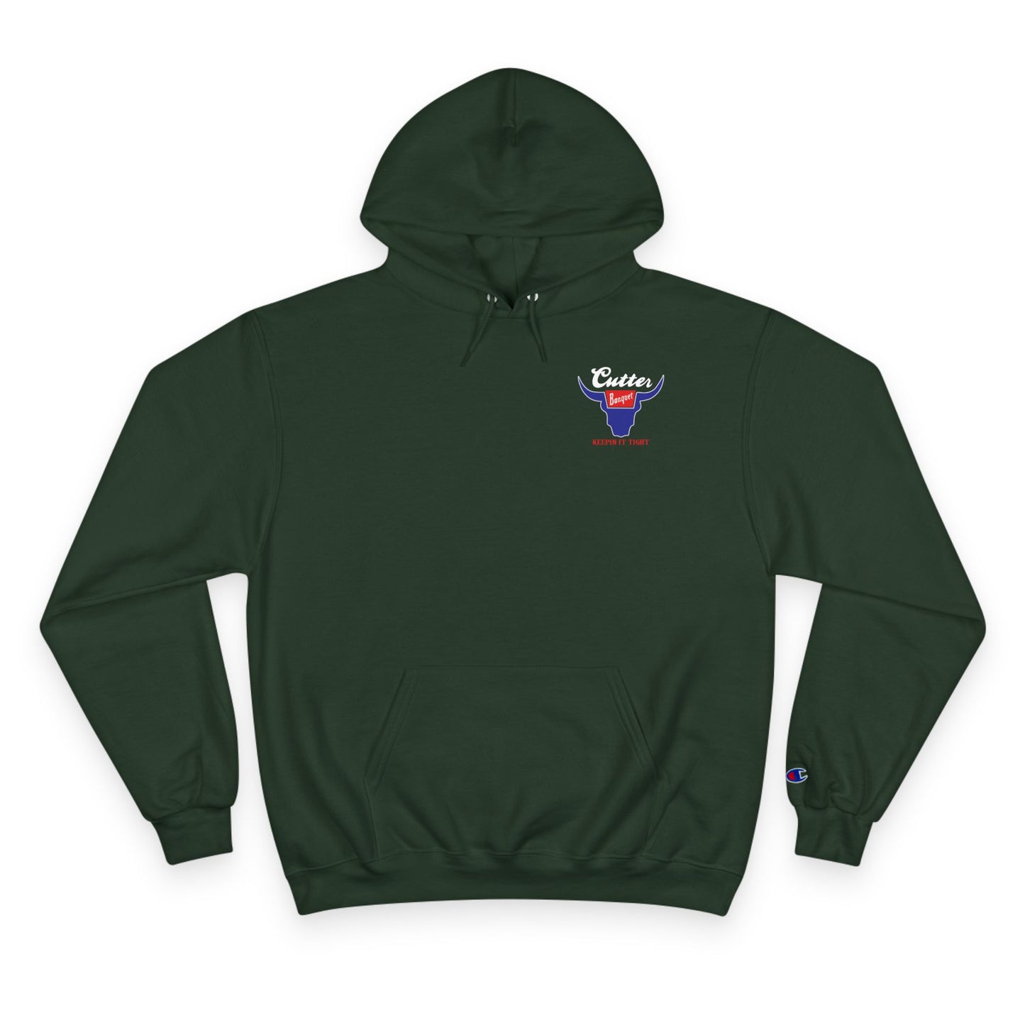 Patriotic Beer Champion Hoodie - Keepin' It Tight! Red, White & Brew Design