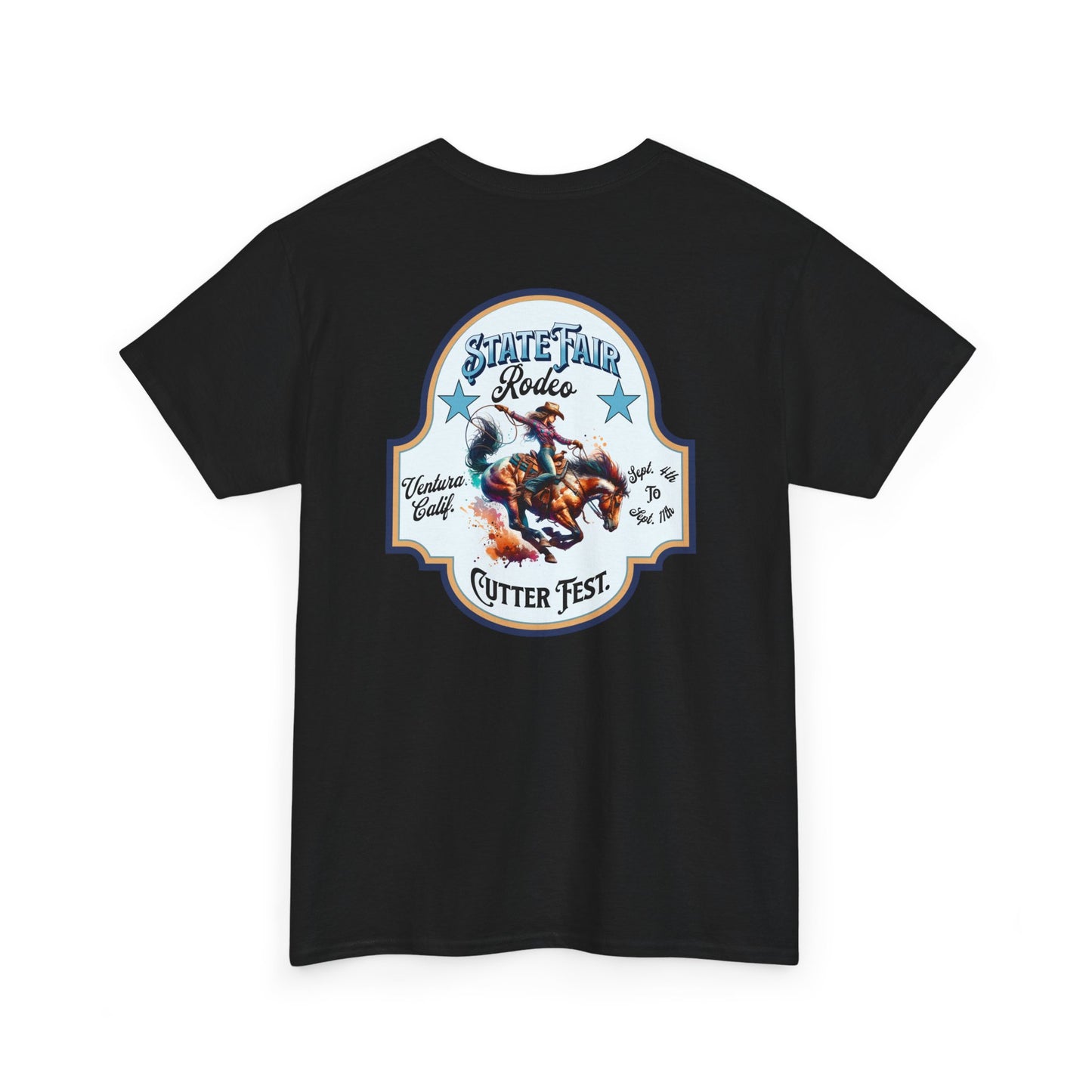 Western Graphic Tee, Unisex Cotton T-Shirt, Cowboy Style Shirt, Rodeo Apparel, Vintage Wild West Outfit, Casual Wear