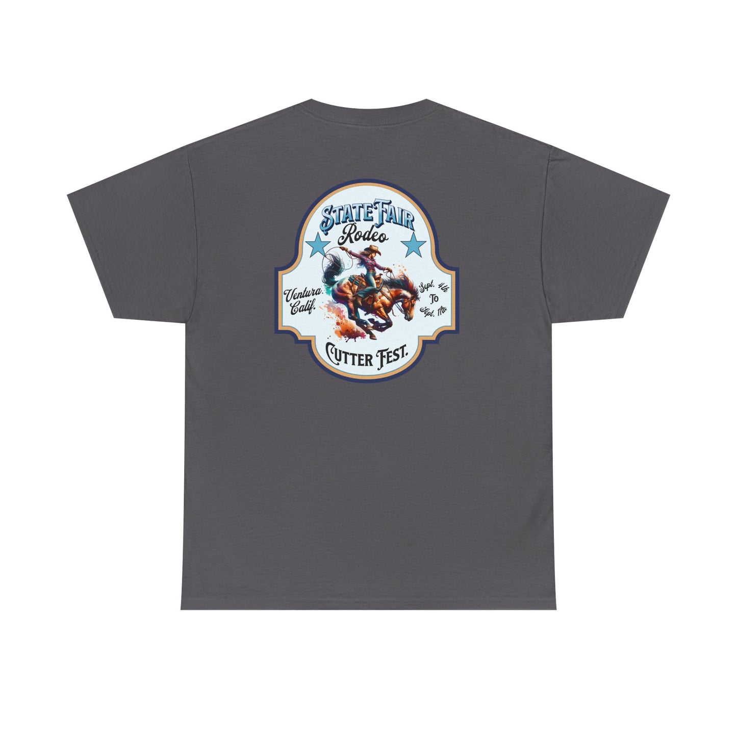 Western Graphic Tee, Unisex Cotton T-Shirt, Cowboy Style Shirt, Rodeo Apparel, Vintage Wild West Outfit, Casual Wear