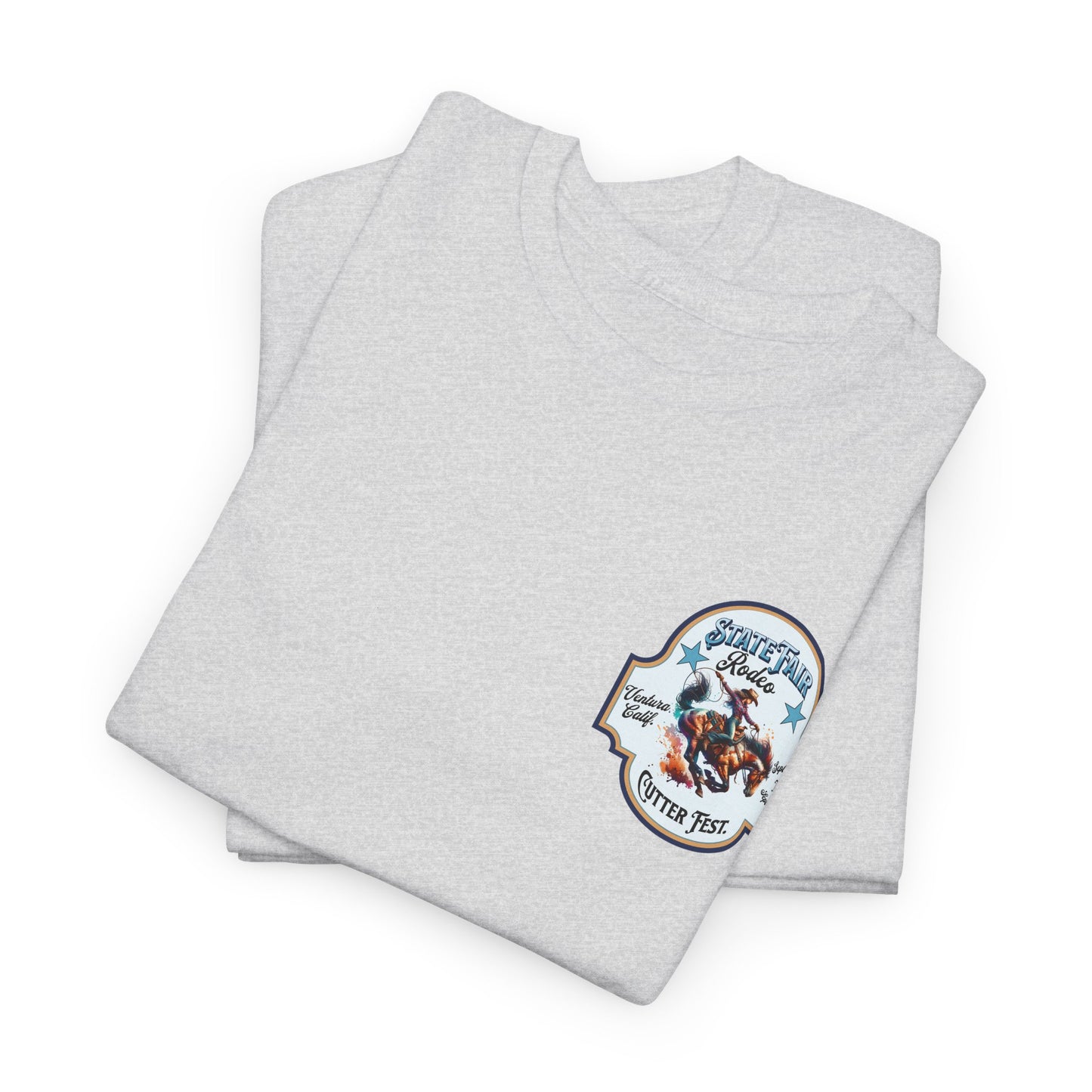 Western Graphic Tee, Unisex Cotton T-Shirt, Cowboy Style Shirt, Rodeo Apparel, Vintage Wild West Outfit, Casual Wear