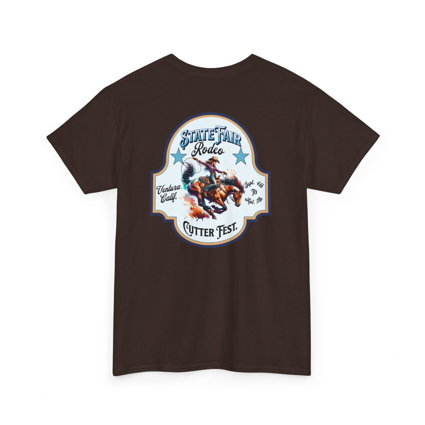 Western Graphic Tee, Unisex Cotton T-Shirt, Cowboy Style Shirt, Rodeo Apparel, Vintage Wild West Outfit, Casual Wear