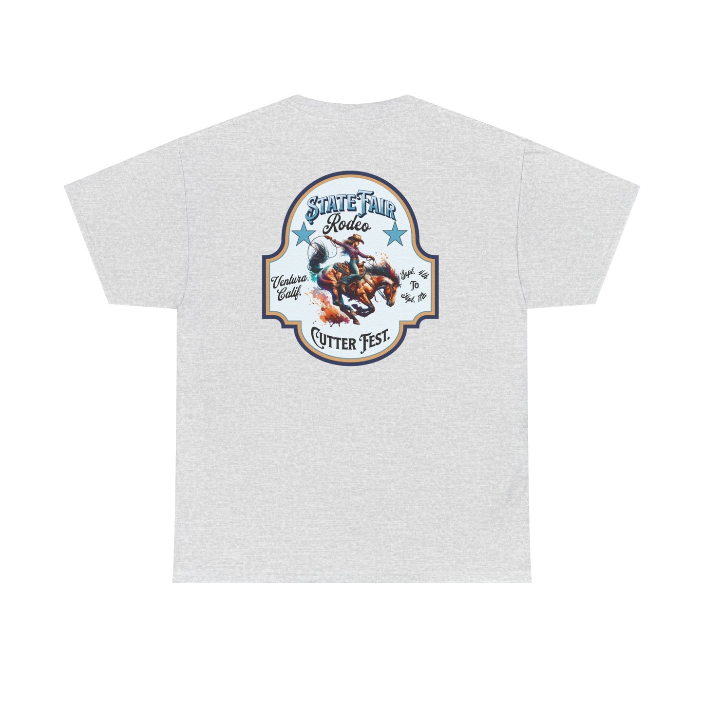Western Graphic Tee, Unisex Cotton T-Shirt, Cowboy Style Shirt, Rodeo Apparel, Vintage Wild West Outfit, Casual Wear