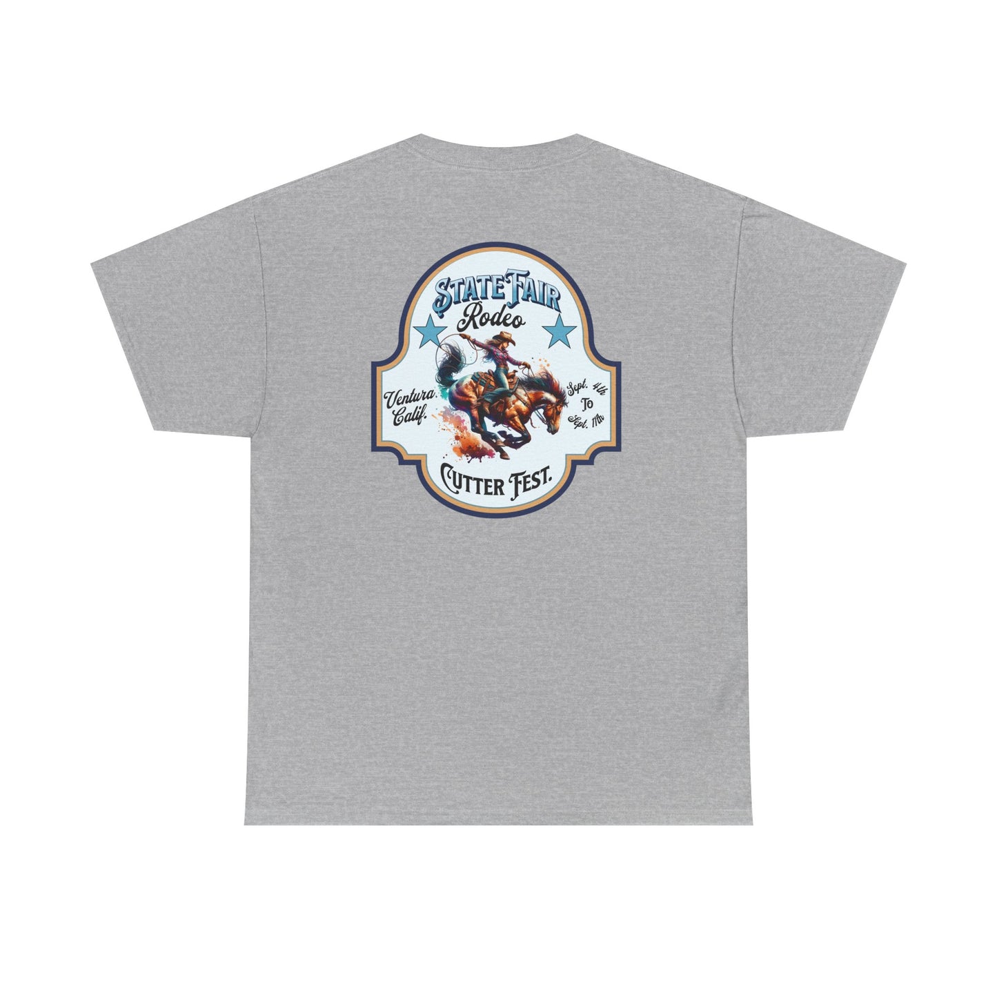 Western Graphic Tee, Unisex Cotton T-Shirt, Cowboy Style Shirt, Rodeo Apparel, Vintage Wild West Outfit, Casual Wear