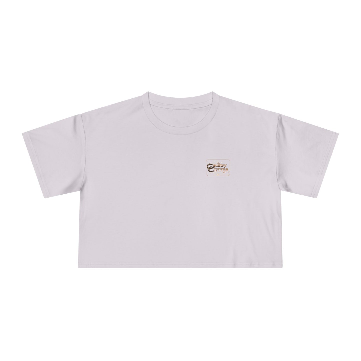 Hey Ya' Country Cutter Women's Crop Tee - Stylish and Playful Western Vibe