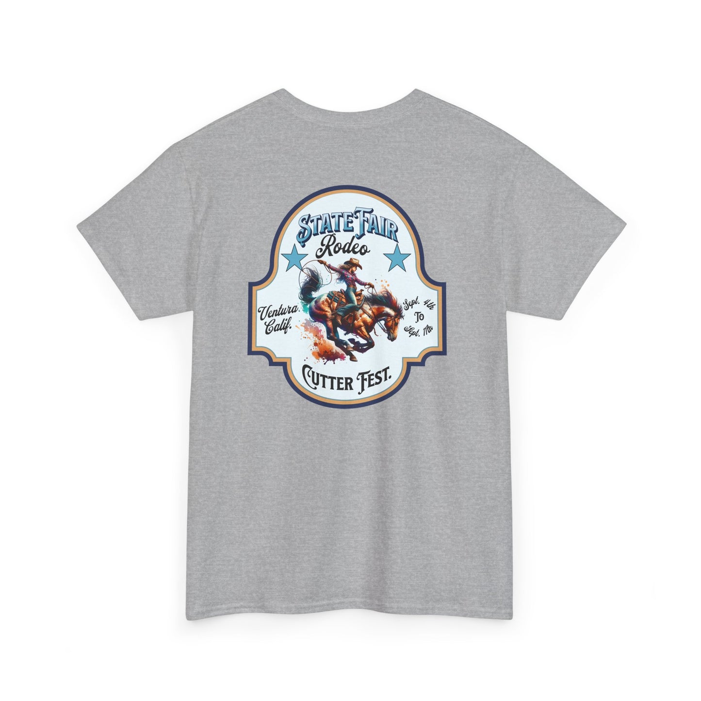 Western Graphic Tee, Unisex Cotton T-Shirt, Cowboy Style Shirt, Rodeo Apparel, Vintage Wild West Outfit, Casual Wear