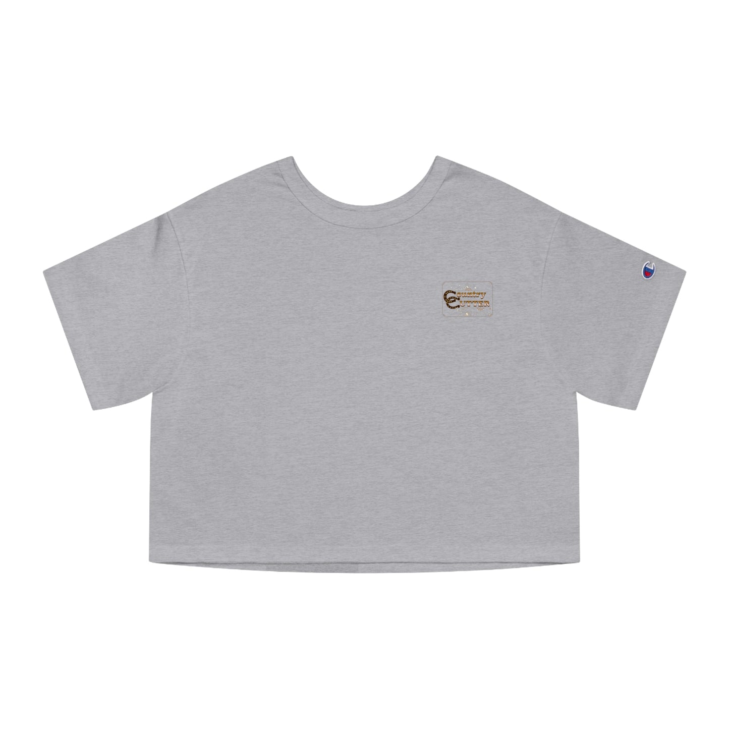 Cropped (CHAMPION BRAND) T-Shirt - Sun Up and Sun Down Dancing Boots - Women's Apparel