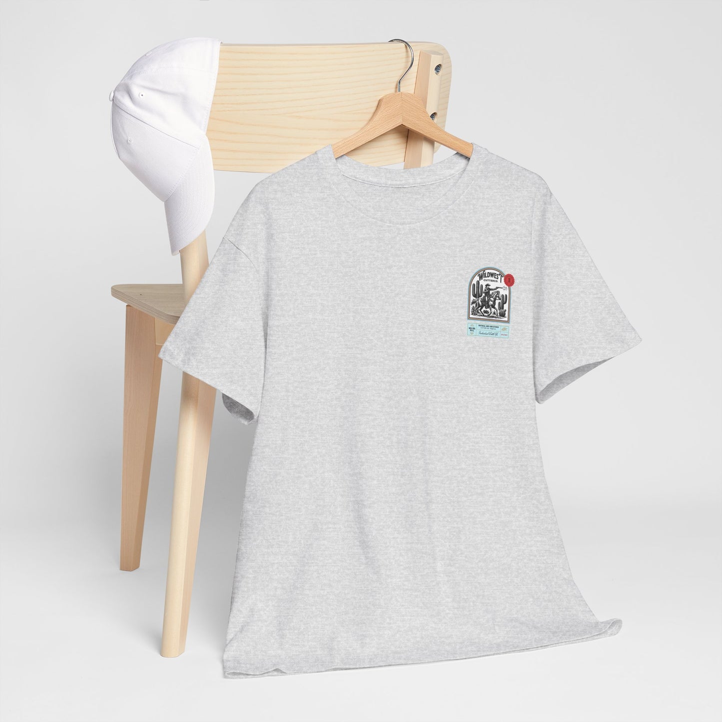 Western Tequila Graphic Tee, Unisex Cotton T-Shirt, Cowboy Style Shirt, Rodeo Apparel, Vintage Wild West Outfit, Casual Wear