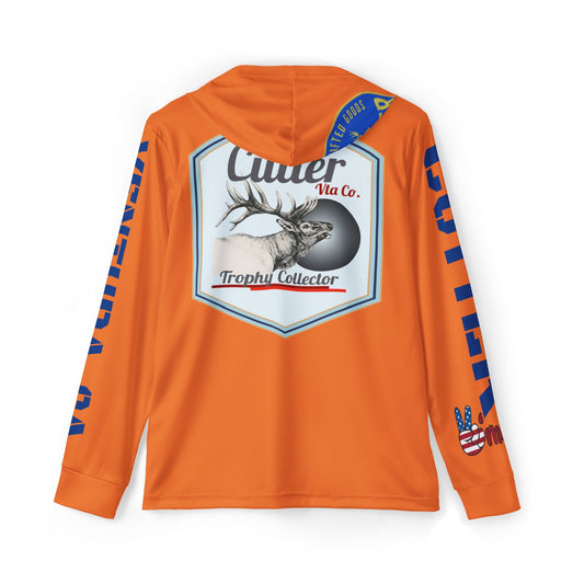 Sports-Themed Men's Warmup Hoodie, Perfect for Athletes, Outdoor Adventures, Hunting, Gift for Sports Enthusiasts, Gym Wear, Hunting Apparel