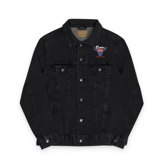 Cutter Embroidered Denim Jacket - Unisex