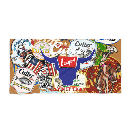 Logo beach towel