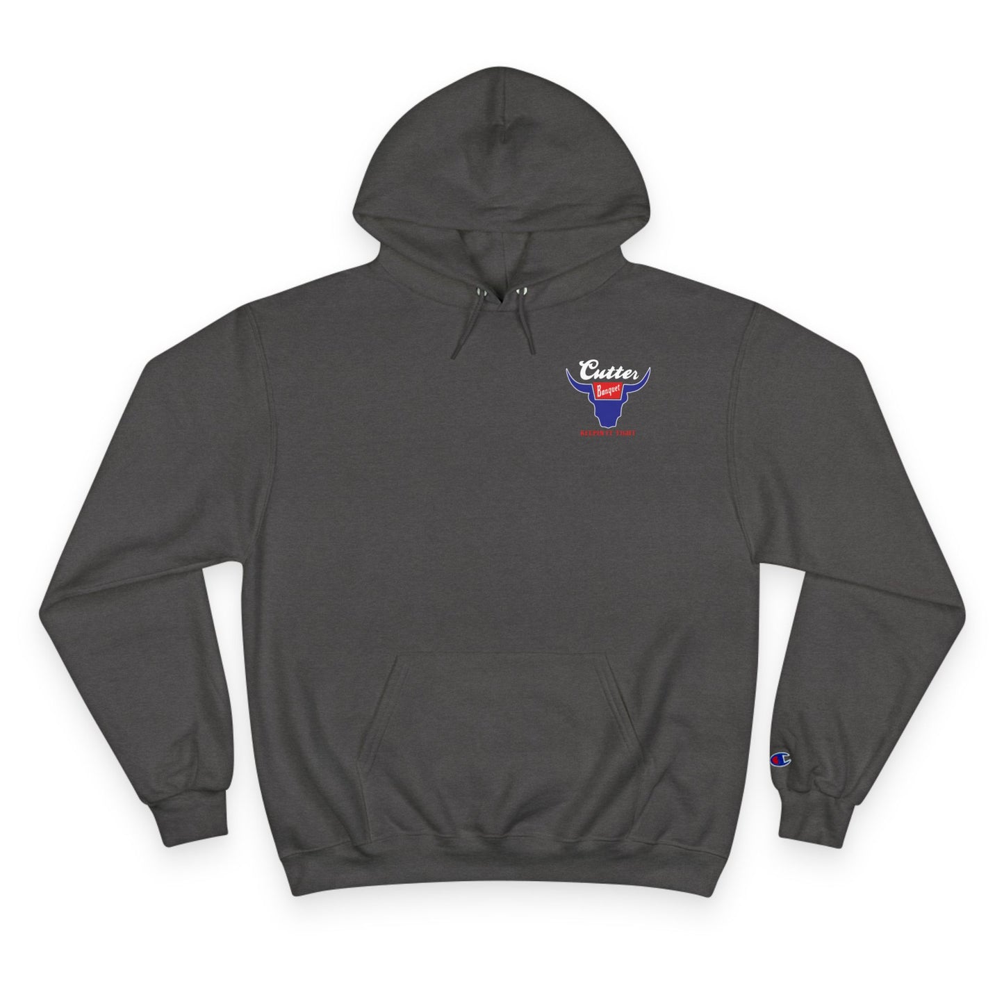 Patriotic Beer Champion Hoodie - Keepin' It Tight! Red, White & Brew Design