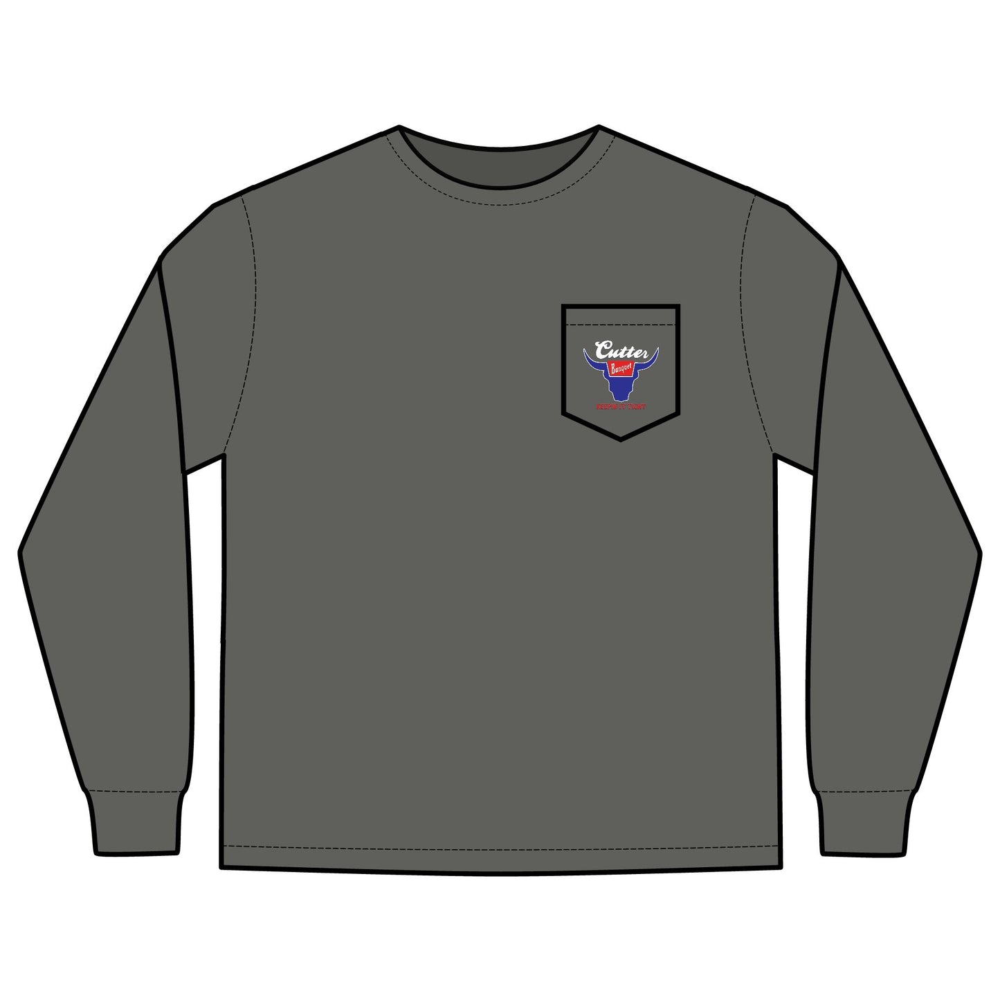 Unisex Long Sleeve Pocket T-Shirt